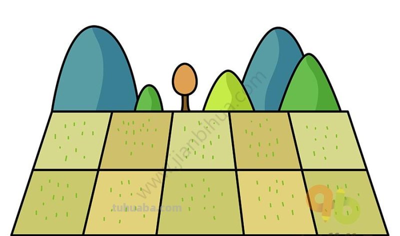  100组漂亮风景建筑简笔画~ 喜欢的收走吧~ 