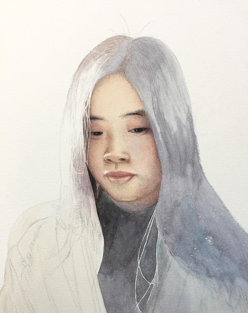 62个步骤，教你掌握水彩画人物的技法