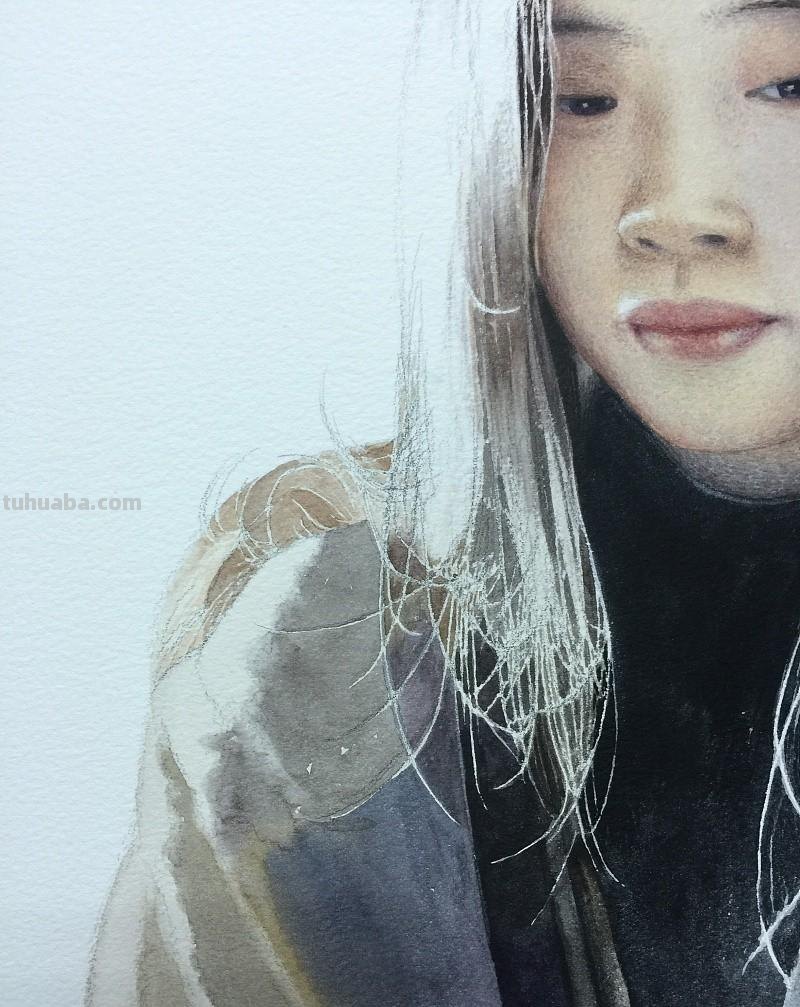 62个步骤，教你掌握水彩画人物的技法