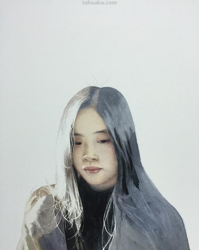 62个步骤，教你掌握水彩画人物的技法