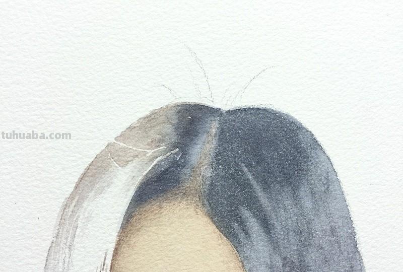 62个步骤，教你掌握水彩画人物的技法