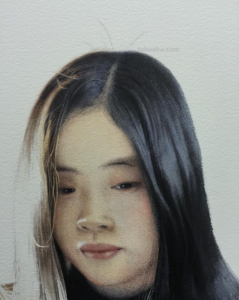 62个步骤，教你掌握水彩画人物的技法