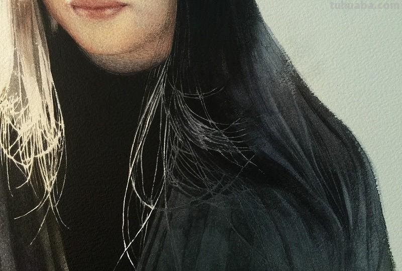 62个步骤，教你掌握水彩画人物的技法