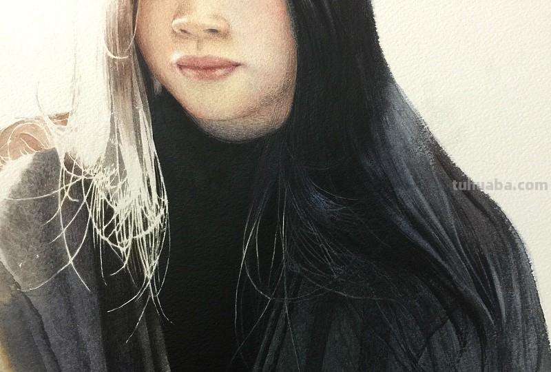 62个步骤，教你掌握水彩画人物的技法