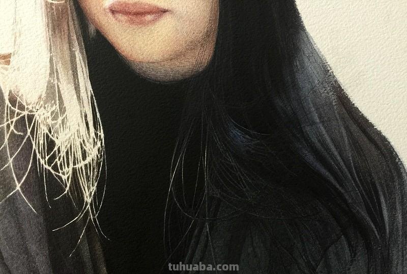 62个步骤，教你掌握水彩画人物的技法