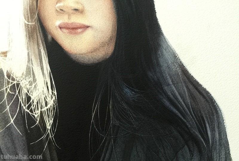 62个步骤，教你掌握水彩画人物的技法