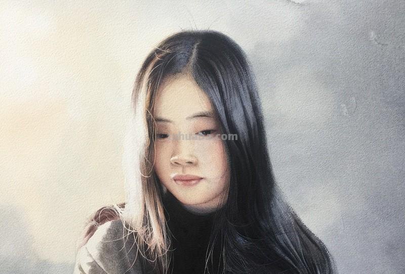 62个步骤，教你掌握水彩画人物的技法