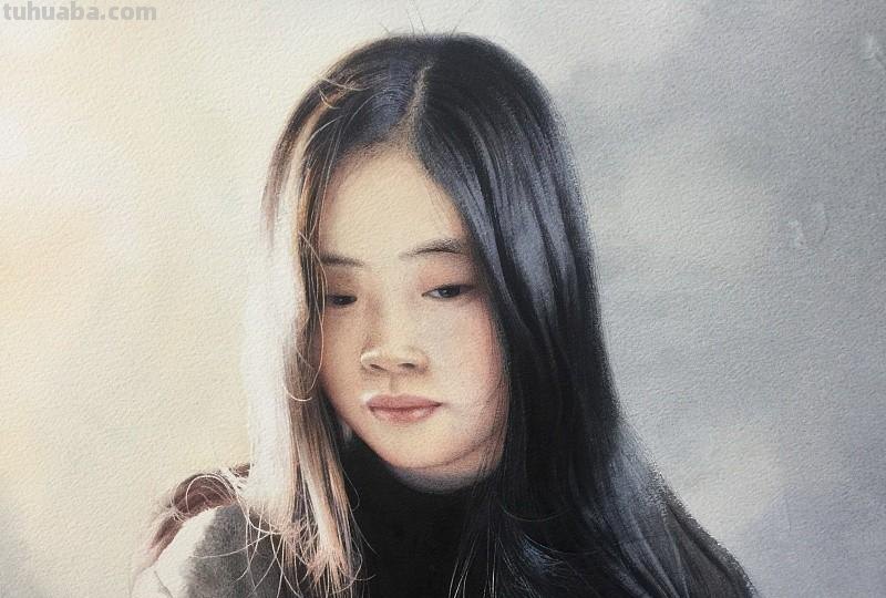 62个步骤，教你掌握水彩画人物的技法