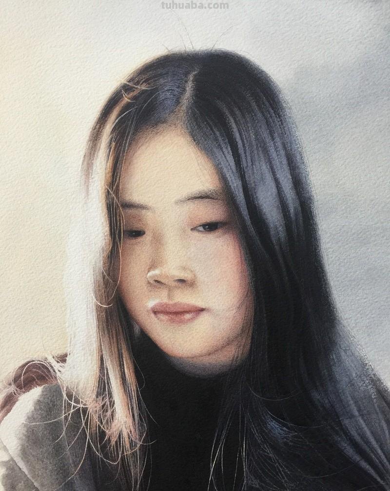 62个步骤，教你掌握水彩画人物的技法