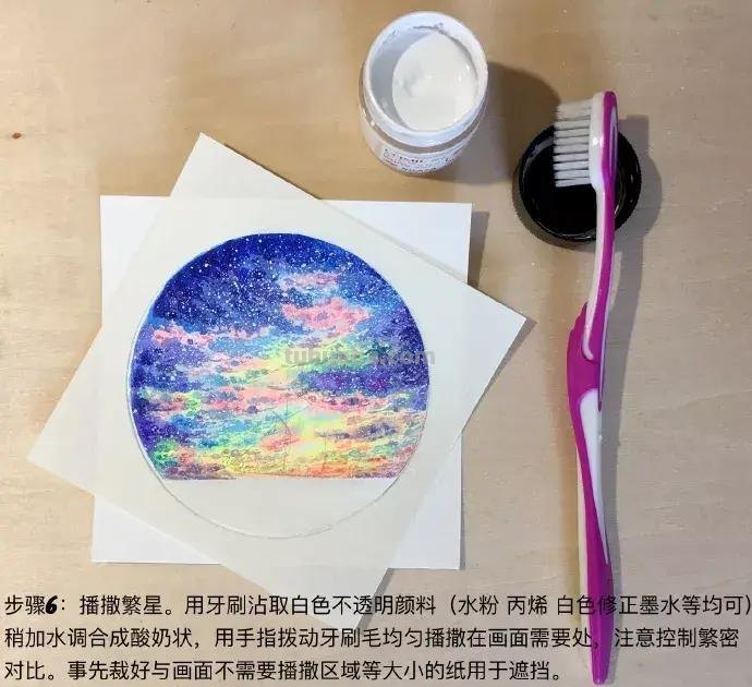 水彩详细教程 ,这么美的画你确定不学吗