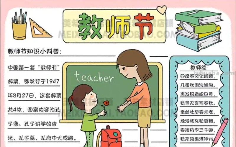 教师节手抄报54张(2022最新汇总) 教师节手抄报54张(2022最新汇总)