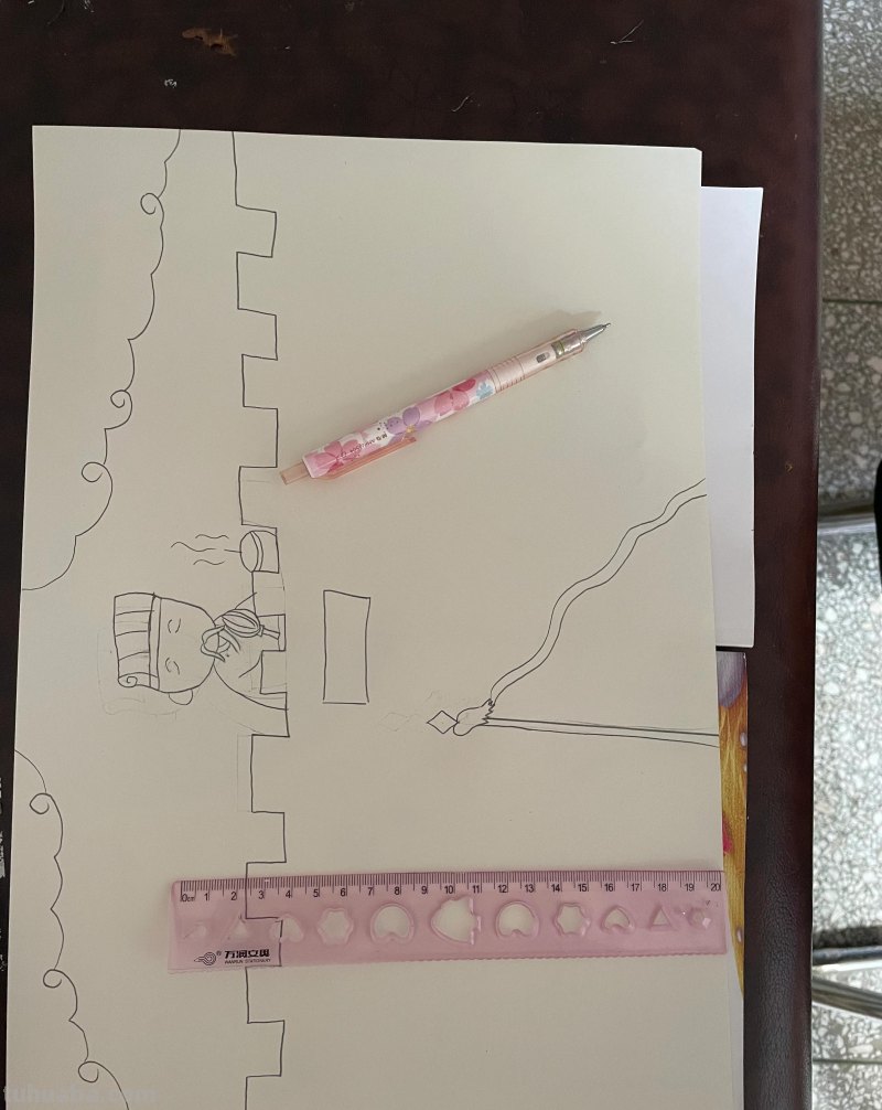 宝贝暑假成长之心理健康手抄报，画，读书卡，书签+英语小报