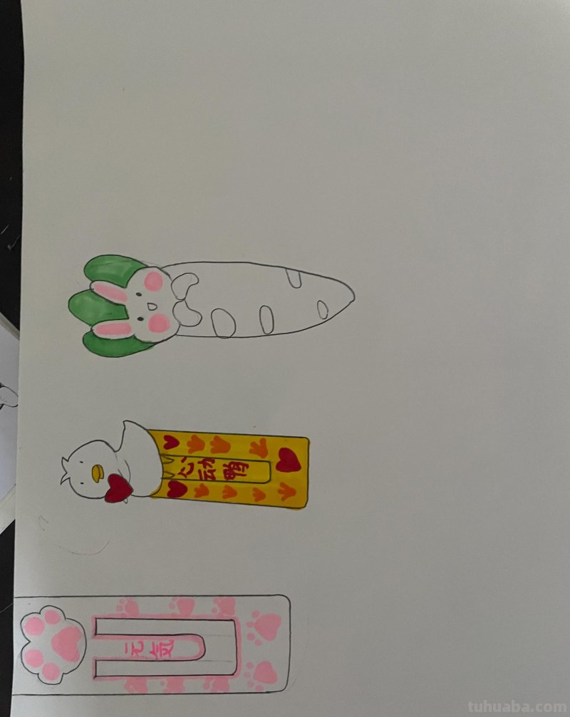 宝贝暑假成长之心理健康手抄报，画，读书卡，书签+英语小报