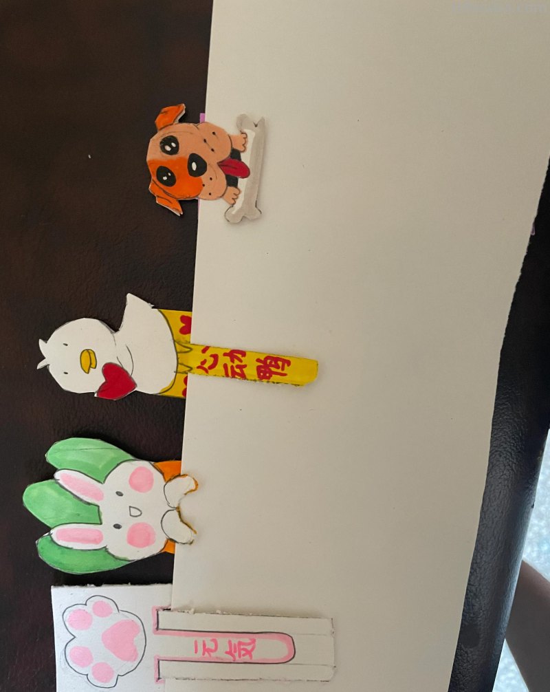 宝贝暑假成长之心理健康手抄报，画，读书卡，书签+英语小报