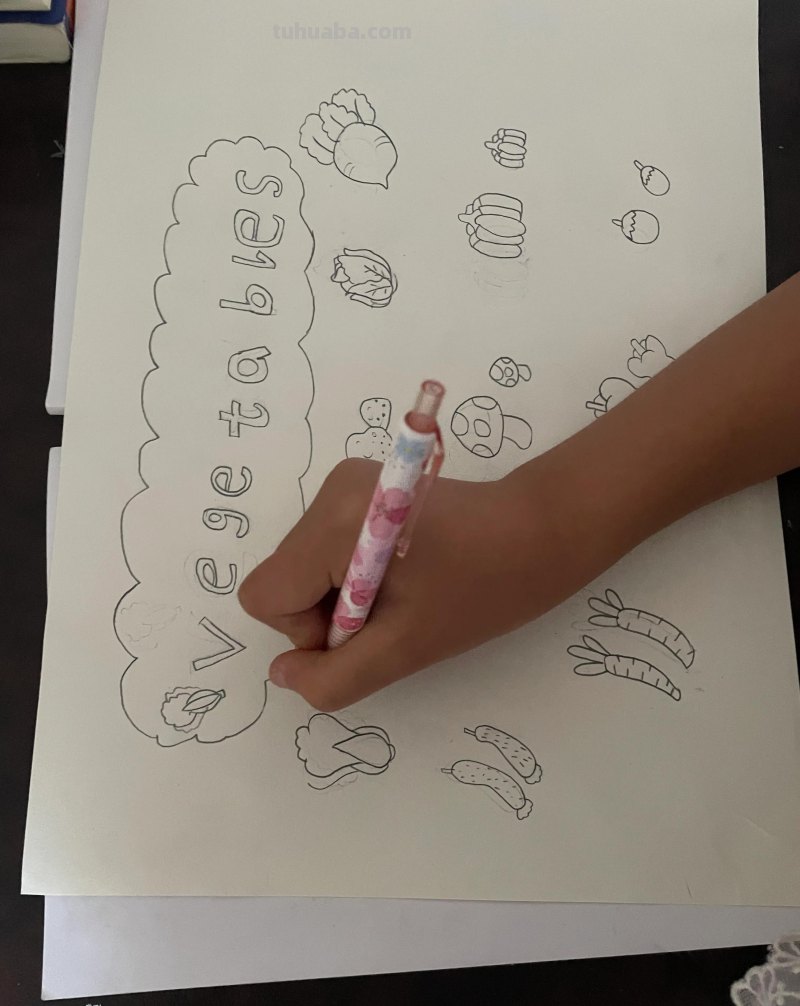 宝贝暑假成长之心理健康手抄报，画，读书卡，书签+英语小报