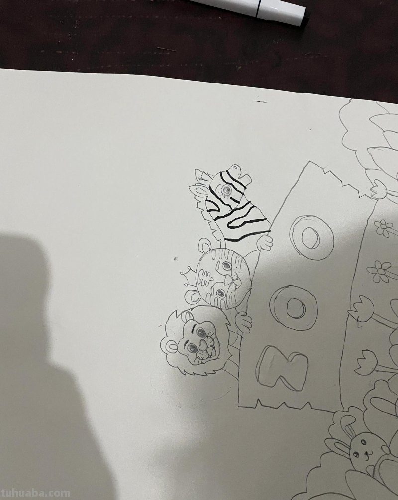 宝贝暑假成长之心理健康手抄报，画，读书卡，书签+英语小报
