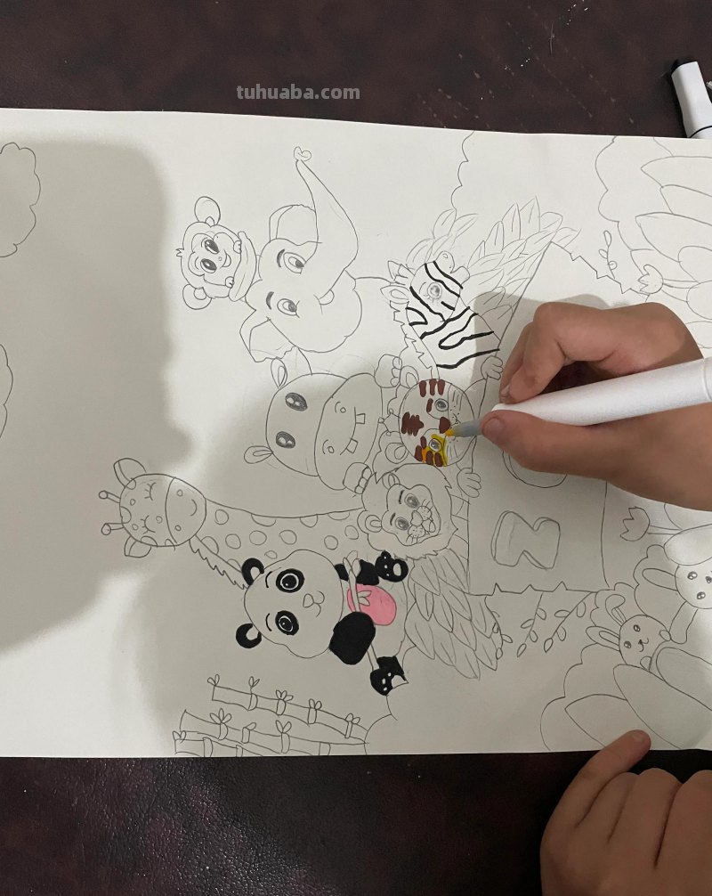 宝贝暑假成长之心理健康手抄报，画，读书卡，书签+英语小报