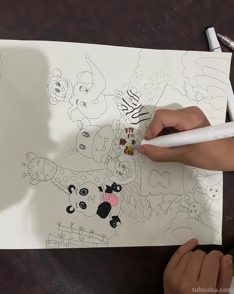 宝贝暑假成长之心理健康手抄报，画，读书卡，书签+英语小报