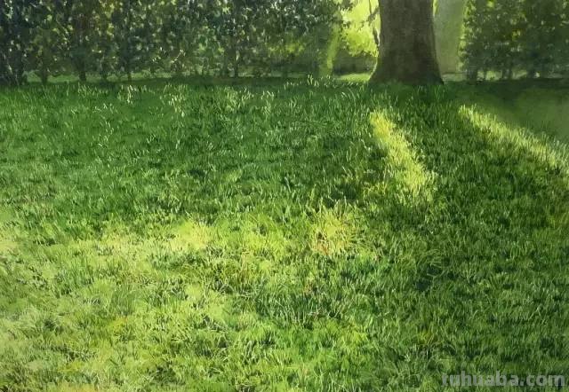 他画的水彩风景比照片美100倍，越看越想看