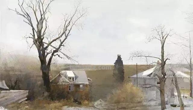 请欣赏优秀的水彩风景画，都是临摹的好作品