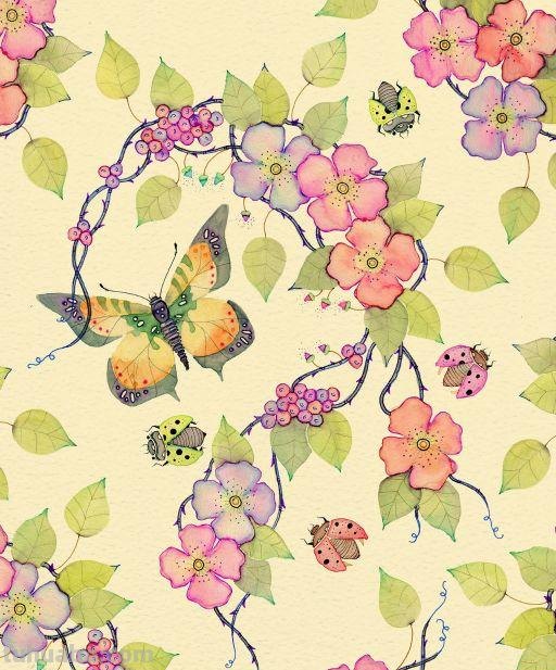 好看的水彩 插画图片集，喜欢的收藏