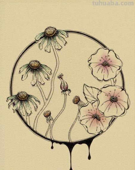 好看的水彩 插画图片集，喜欢的收藏