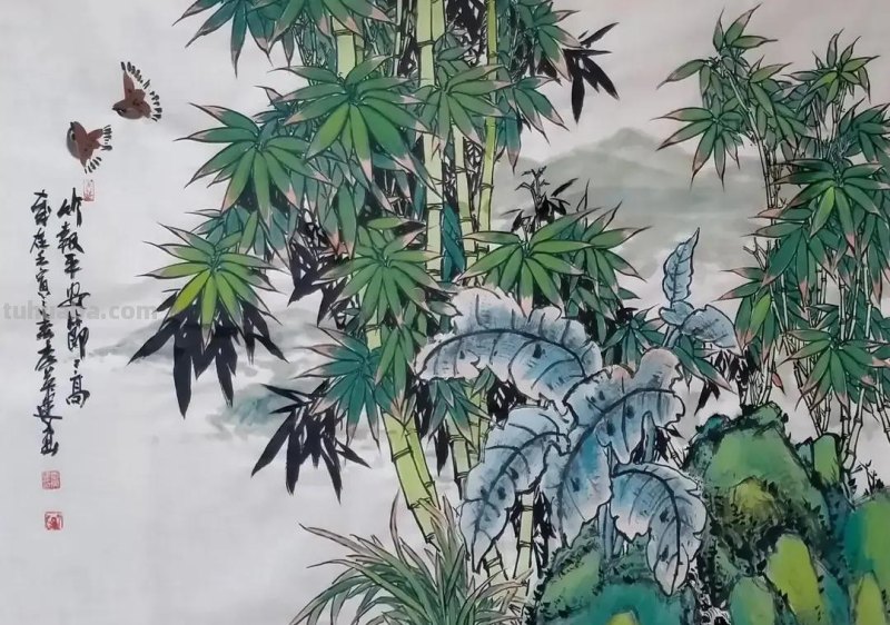 道法自然、知名书画家李英建写意花鸟画作品鉴赏 道法自然、知名书画家李英建写意花鸟画作品鉴赏