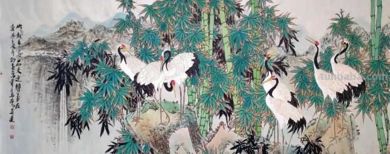道法自然、知名书画家李英建写意花鸟画作品鉴赏 道法自然、知名书画家李英建写意花鸟画作品鉴赏