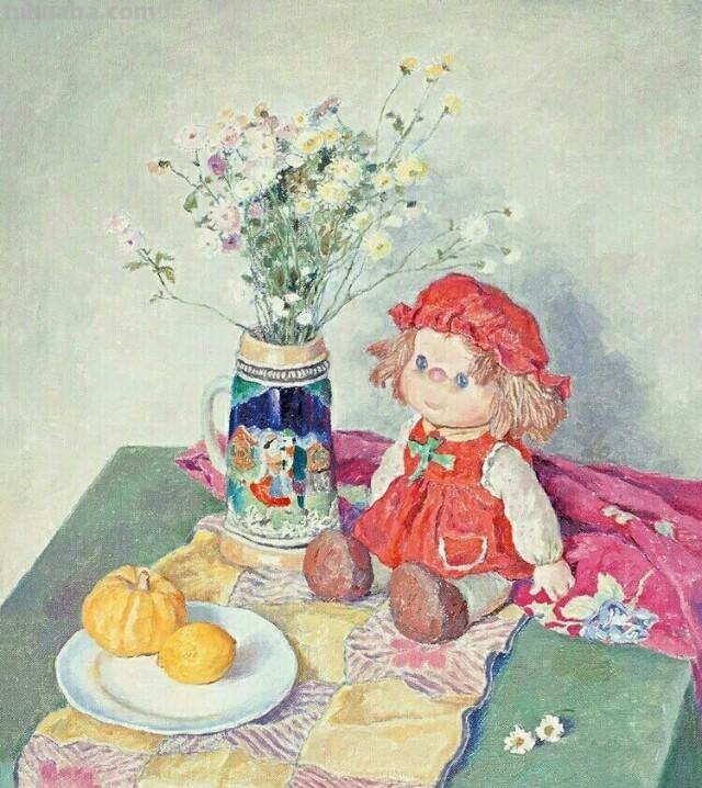 陈少立花卉静物油画作品选集