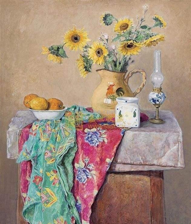 陈少立花卉静物油画作品选集