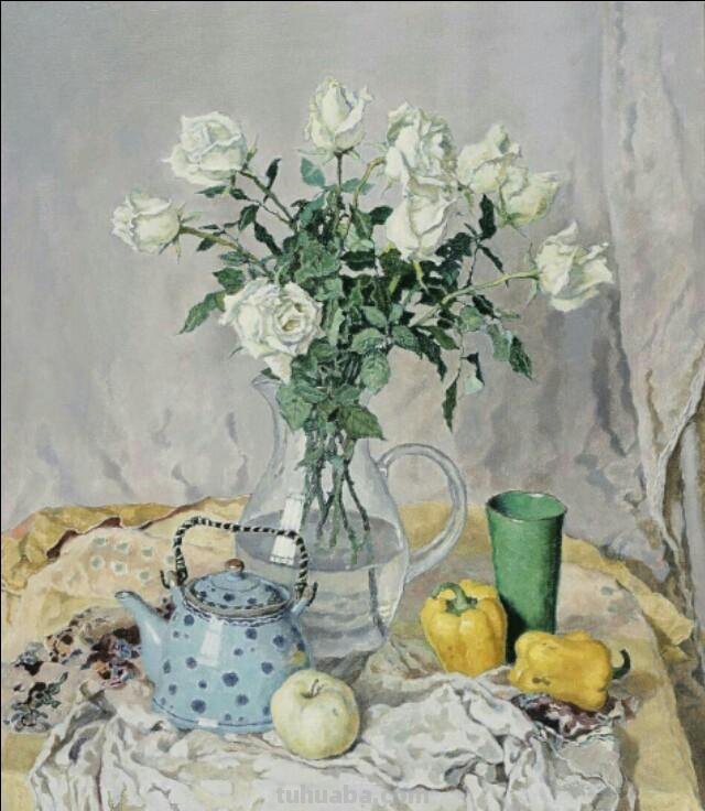 陈少立花卉静物油画作品选集