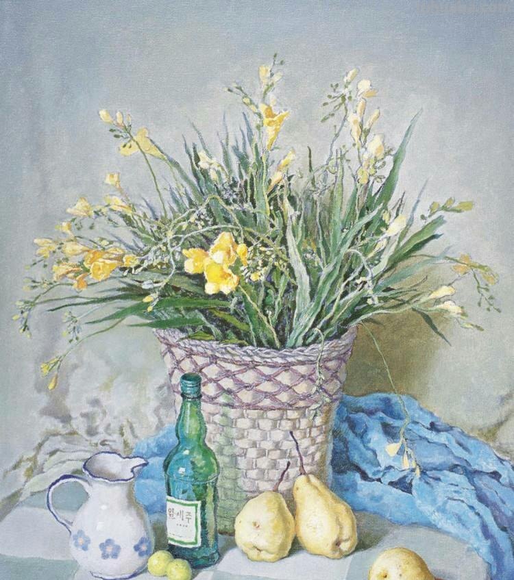陈少立花卉静物油画作品选集