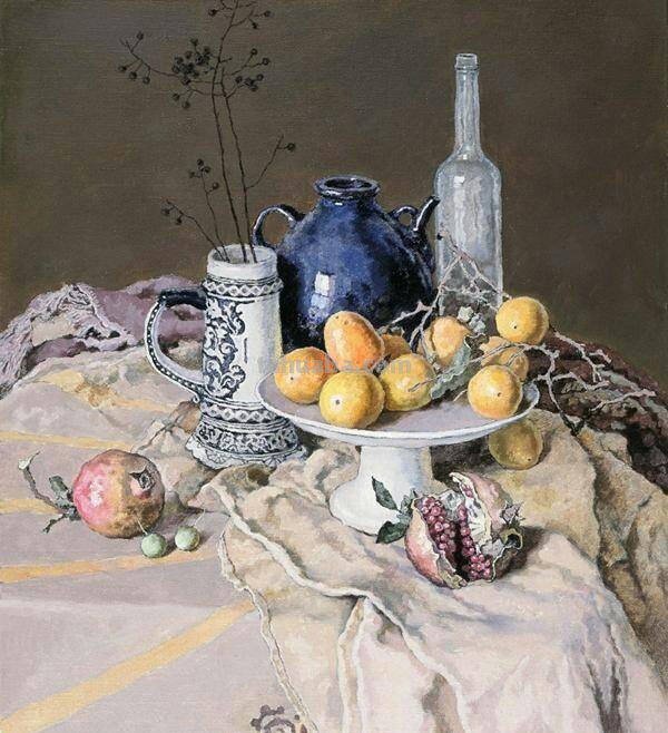 陈少立花卉静物油画作品选集