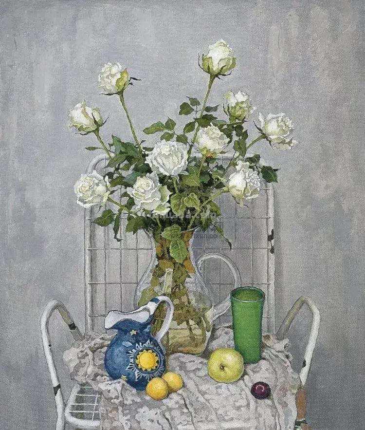 陈少立花卉静物油画作品选集