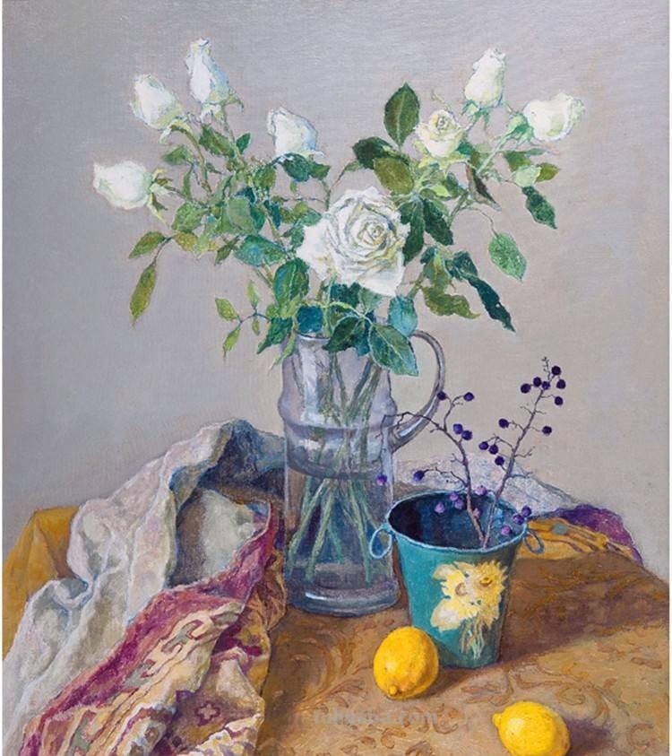陈少立花卉静物油画作品选集