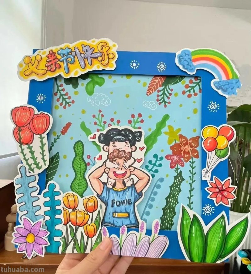 28张综合类儿童创意绘画作品，满满的装饰高级感，合适收藏学习！