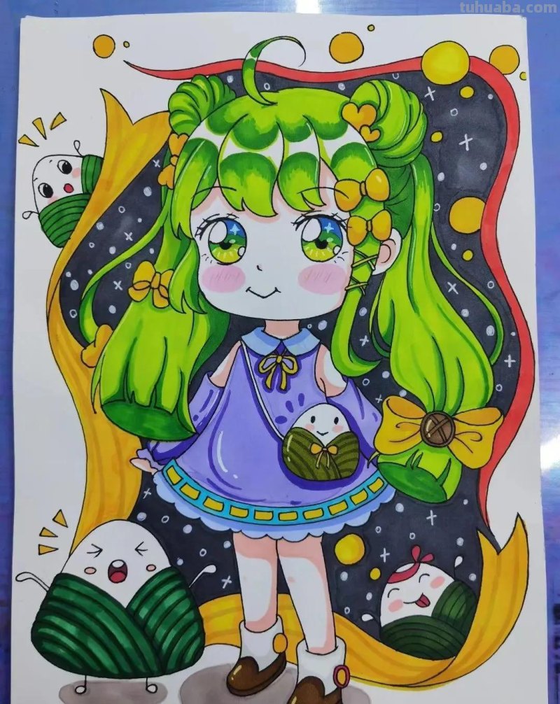28张综合类儿童创意绘画作品，满满的装饰高级感，合适收藏学习！