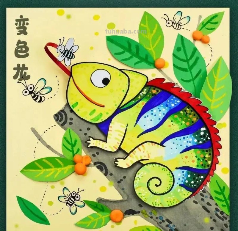 精选44张创意儿童画来啦！汇聚各类绘画创意，张张成为临摹典范！