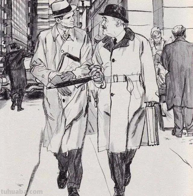 速写画的棒是因为看了这几位画家的作品！多图预警！赶紧照着临摹