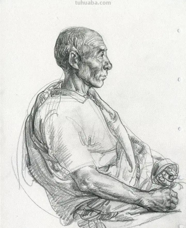 速写画的棒是因为看了这几位画家的作品！多图预警！赶紧照着临摹