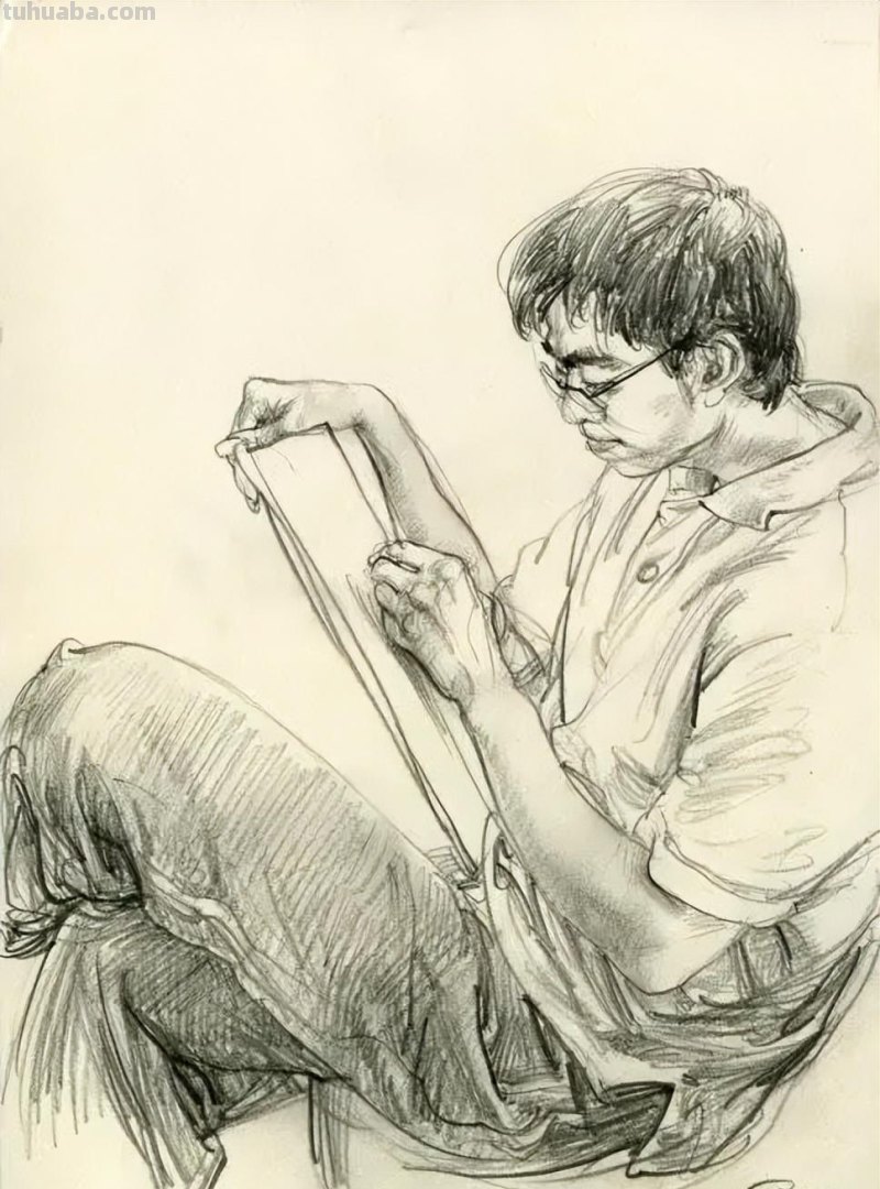 速写画的棒是因为看了这几位画家的作品！多图预警！赶紧照着临摹