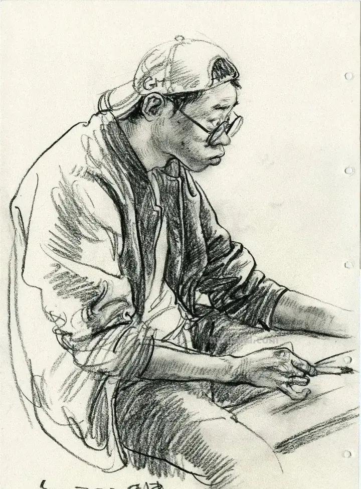 速写画的棒是因为看了这几位画家的作品！多图预警！赶紧照着临摹