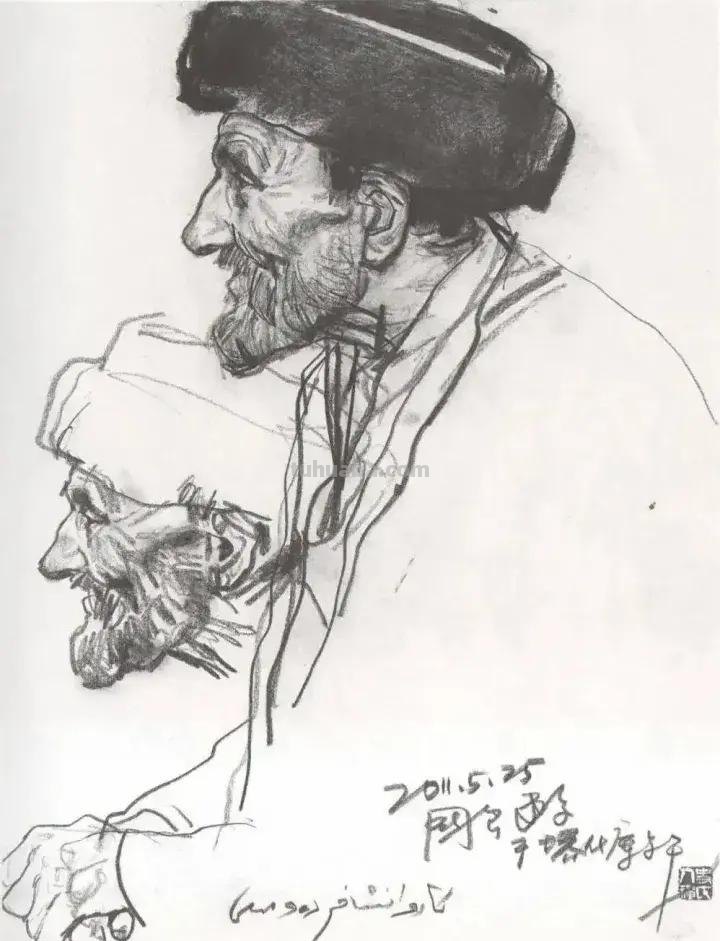 速写画的棒是因为看了这几位画家的作品！多图预警！赶紧照着临摹