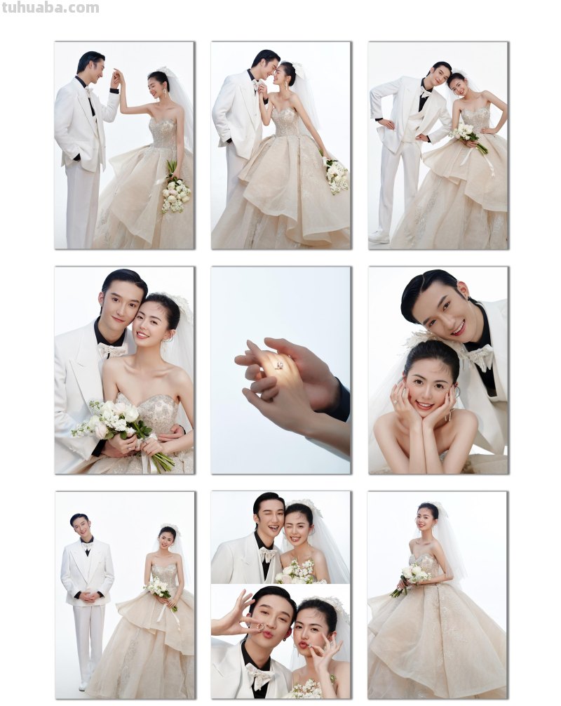 拒绝盲拍！拍婚纱照用的99个超实用姿势合集