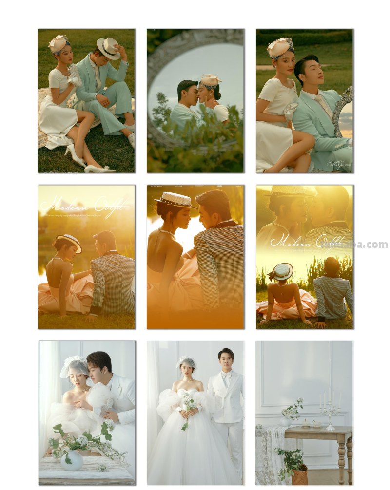 拒绝盲拍！拍婚纱照用的99个超实用姿势合集