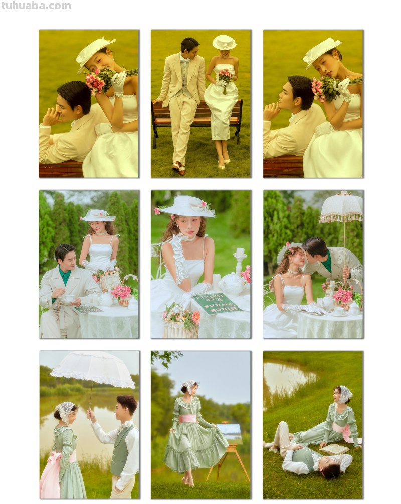 拒绝盲拍！拍婚纱照用的99个超实用姿势合集