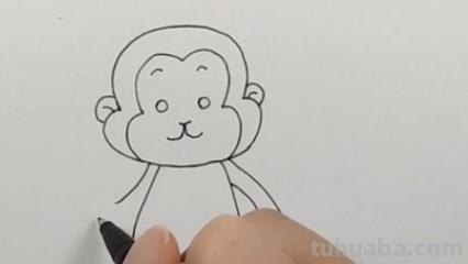 怎么画猴子捞月简笔画(猴子捞月怎么画简单又好看) 怎么画猴子捞月简笔画(猴子捞月怎么画简单又好看)