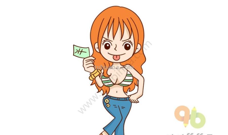 15组海贼王人物简笔画，一看就会，手残党也可以掌握绘画技能