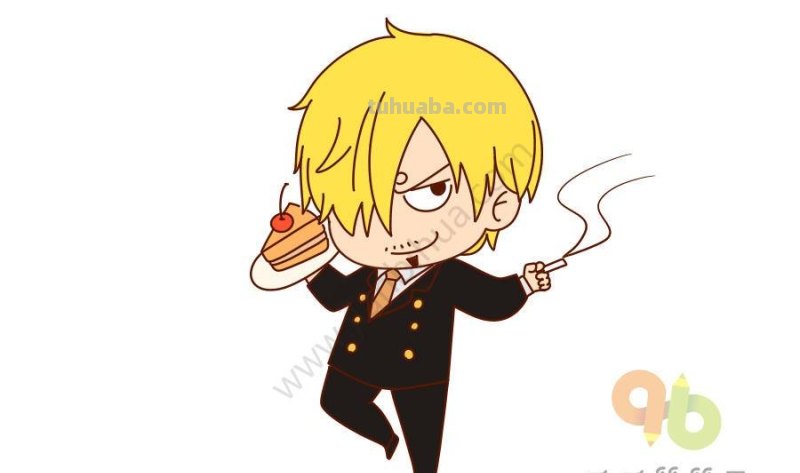 15组海贼王人物简笔画，一看就会，手残党也可以掌握绘画技能