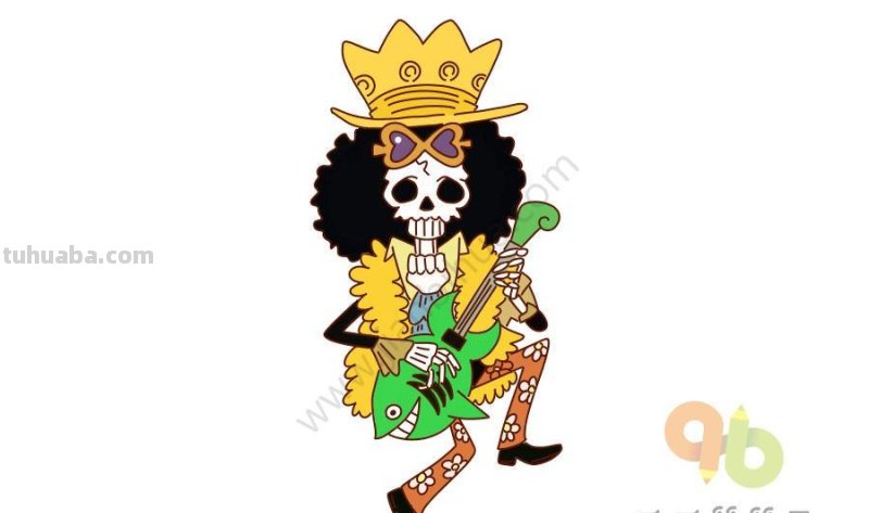 15组海贼王人物简笔画，一看就会，手残党也可以掌握绘画技能